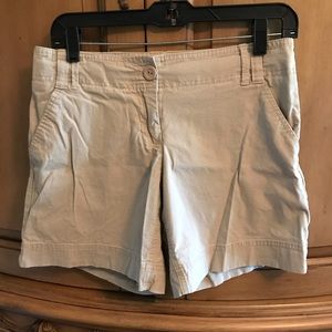 New York & Co shorts, beige, gently worn, size 4
